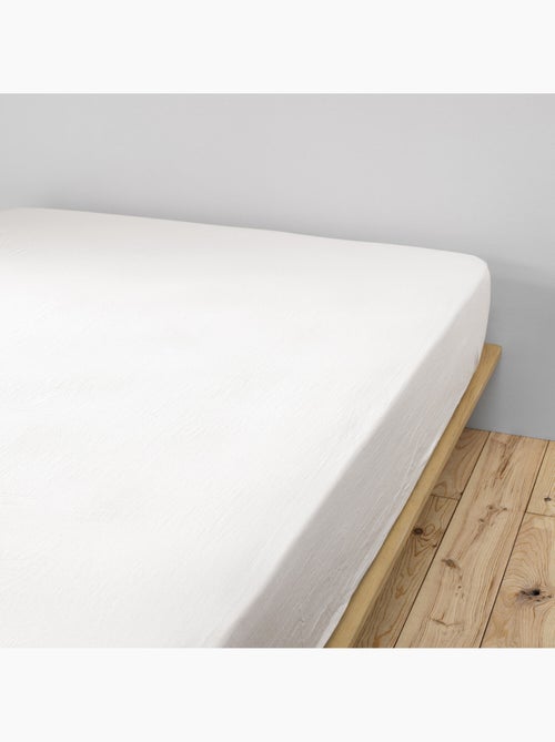 Drap housse 100 % gaze de coton ozen - Kiabi