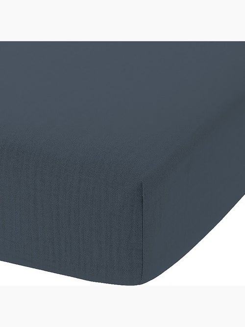 Drap housse 100 % gaze de coton ozen - Kiabi