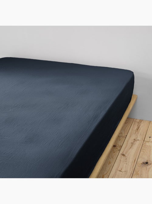 Drap housse 100 % gaze de coton ozen - Kiabi