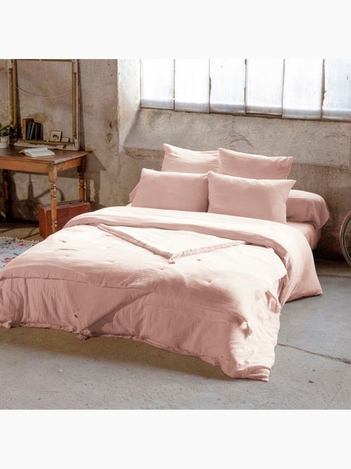 Drap housse 100 % gaze de coton ozen - Kiabi