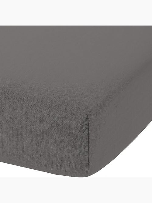 Drap housse 100 % gaze de coton ozen - Kiabi
