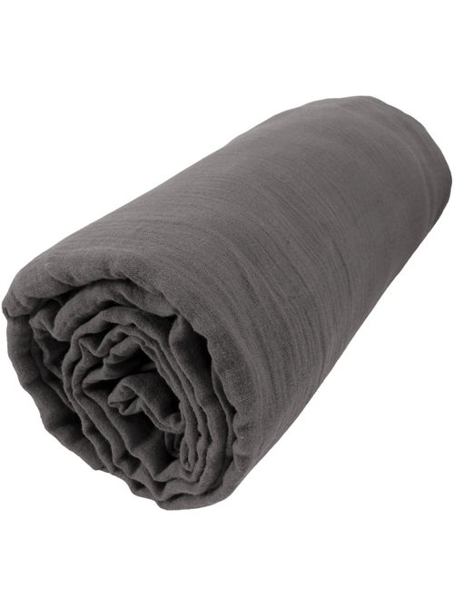 Drap housse 100 % gaze de coton ozen - Kiabi