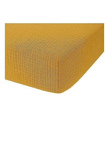 Drap housse 100 % gaze de coton ozen