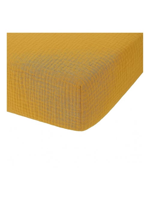 Drap housse 100 % gaze de coton ozen - Kiabi Drap housse 100 % gaze de coton ozen - Kiabi