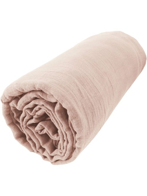 Drap housse 100 % gaze de coton ozen - Kiabi Drap housse 100 % gaze de coton ozen - Kiabi