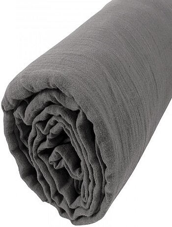 Drap housse 100 % gaze de coton ozen