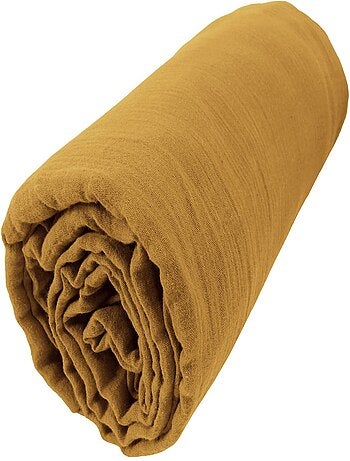 Drap housse 100 % gaze de coton ozen