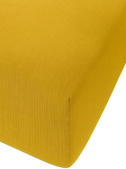 Drap housse 100 % gaze de coton ozen - Kiabi Drap housse 100 % gaze de coton ozen - Kiabi