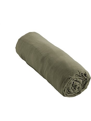 Drap housse 100 % gaze de coton ozen