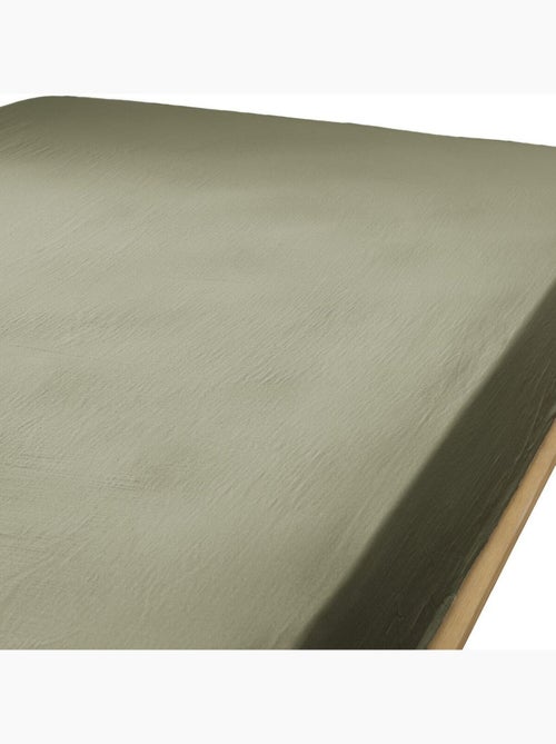 Drap housse 100 % gaze de coton ozen - Kiabi