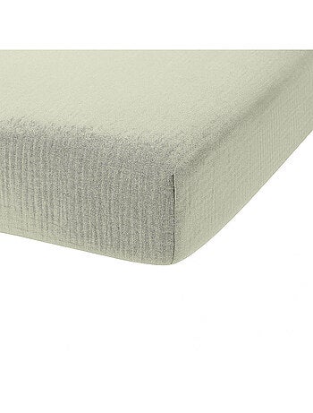 Drap housse 100 % gaze de coton ozen