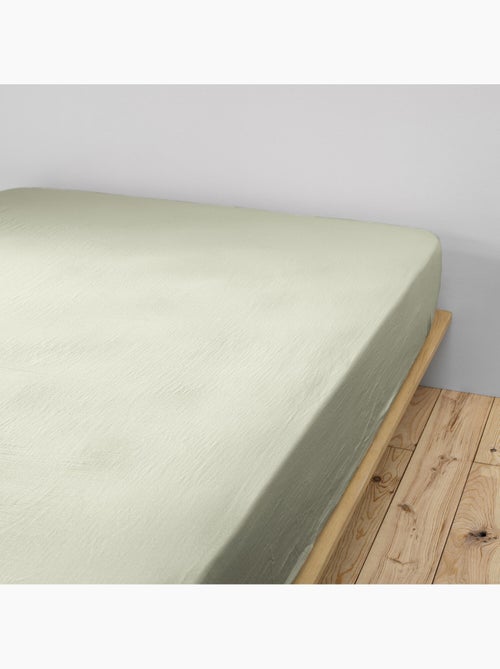 Drap housse 100 % gaze de coton ozen - Kiabi