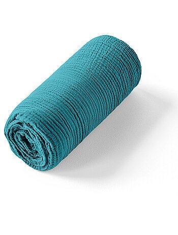 Drap housse 100 % gaze de coton pur