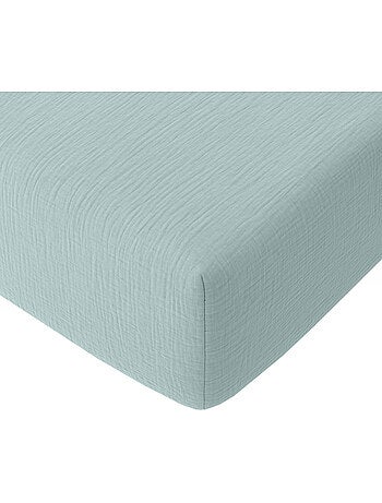 Drap housse 100 % gaze de coton pur