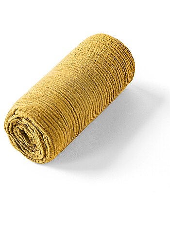 Drap housse 100 % gaze de coton pur