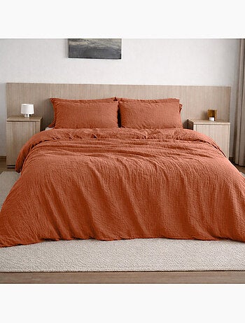 Drap housse 100 % gaze de coton pur