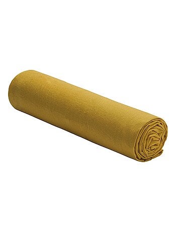 Drap housse 100 % lin signature