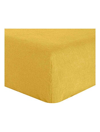 Drap housse 100 % lin signature