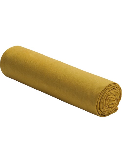 Drap housse 100 % lin signature - Kiabi Drap housse 100 % lin signature - Kiabi