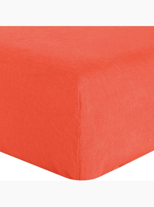 Drap housse 100 % lin signature - Kiabi