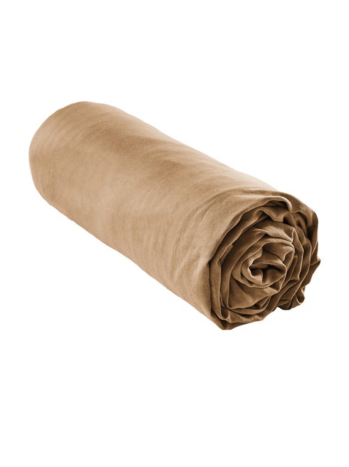 Drap housse 100% Lyocell Tencel lavé - Kiabi