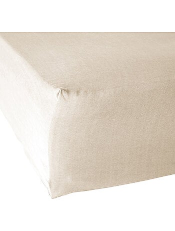 Drap housse 100% Lyocell Tencel lavé