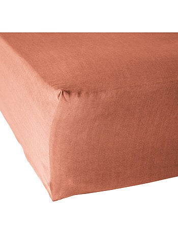 Drap housse 100% Lyocell Tencel lavé