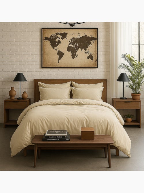 Drap housse 100 % percale de coton elegance - Kiabi Drap housse 100 % percale de coton elegance - Kiabi