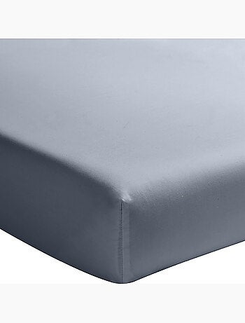 Drap housse 100 % percale de coton elegance