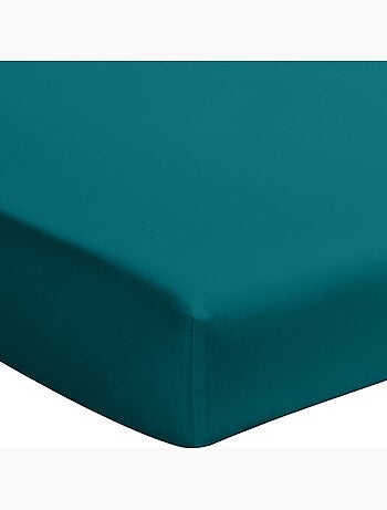 Drap housse 100 % percale de coton elegance