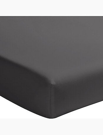 Drap housse 100 % percale de coton elegance