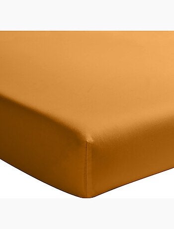 Drap housse 100 % percale de coton elegance