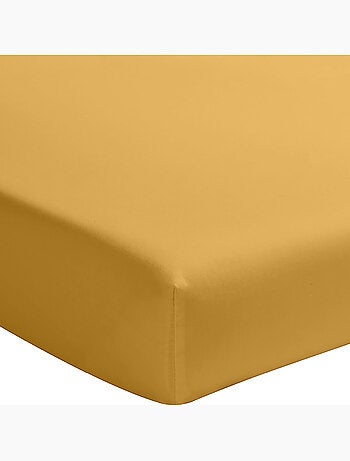 Drap housse 100 % percale de coton elegance