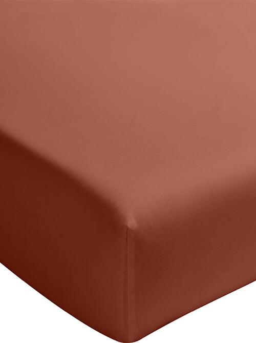 Drap housse 100 % percale de coton elegance - Kiabi