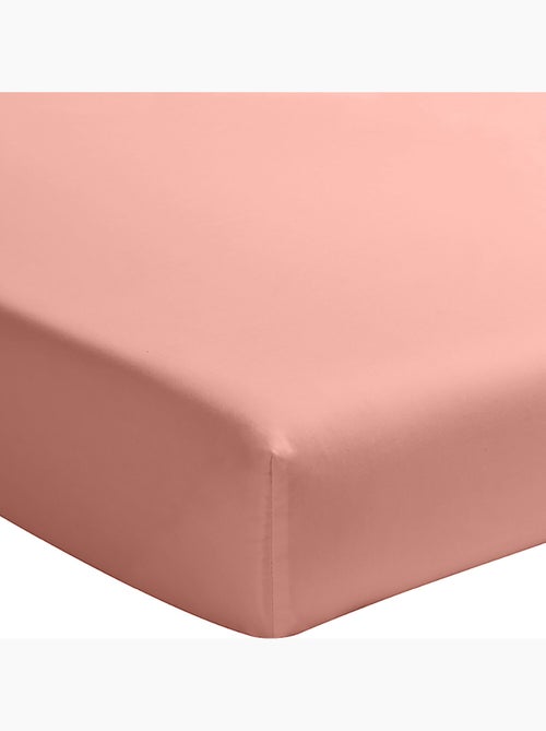 Drap housse 100 % percale de coton elegance - Kiabi