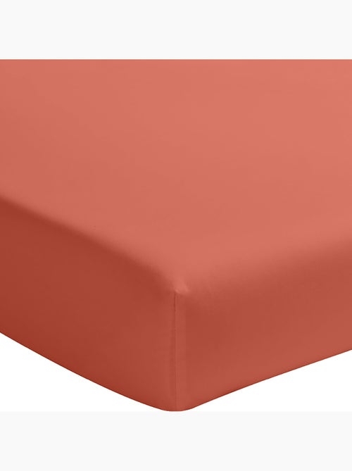 Drap housse 100 % percale de coton elegance - Kiabi