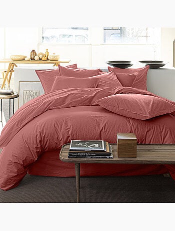 Drap housse 100 % percale de coton elegance