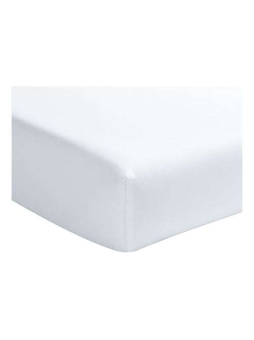 Drap housse 100% Percale de Coton lavé - Kiabi Drap housse 100% Percale de Coton lavé - Kiabi
