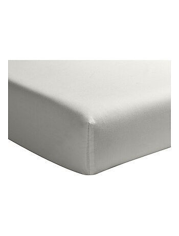 Drap housse 100% Percale de Coton lavé