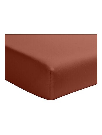 Drap housse 100% Percale de Coton lavé