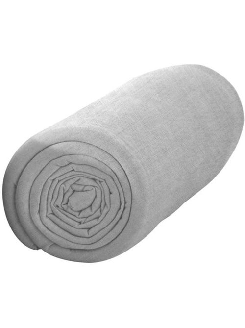 Drap housse 100 % percale de coton mura - Kiabi