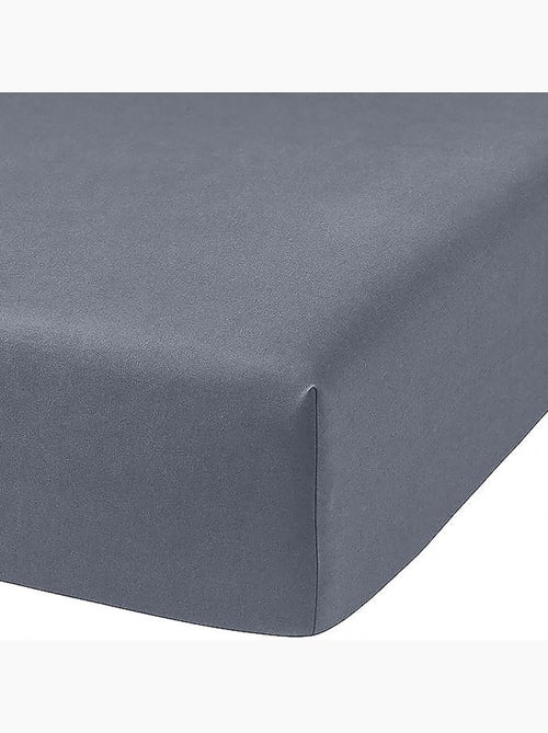 Drap housse 100 % percale de coton mura - Kiabi