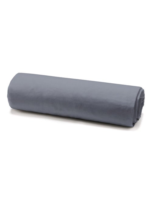 Drap housse 100 % percale de coton mura - Kiabi