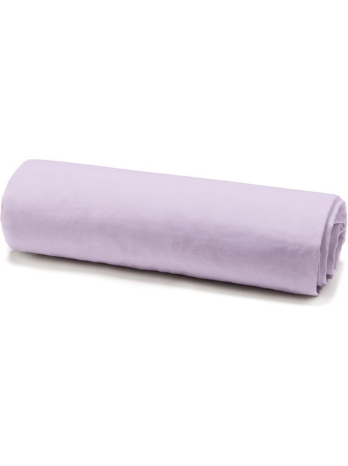 Drap housse 100 % percale de coton mura - Kiabi
