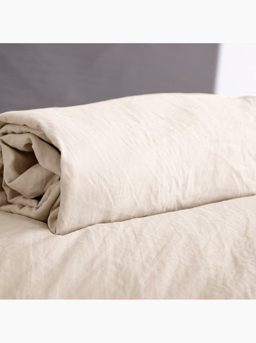 Drap housse 100 % polyester caly - Kiabi