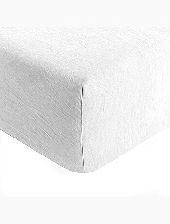 Drap housse 100 % polyester caly