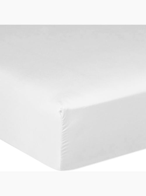 Drap housse 100 % satin de coton désir - Kiabi
