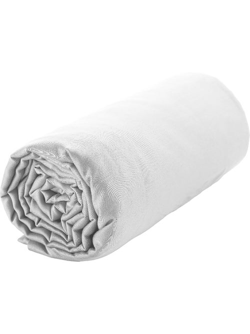 Drap housse 100 % satin de coton désir - Kiabi