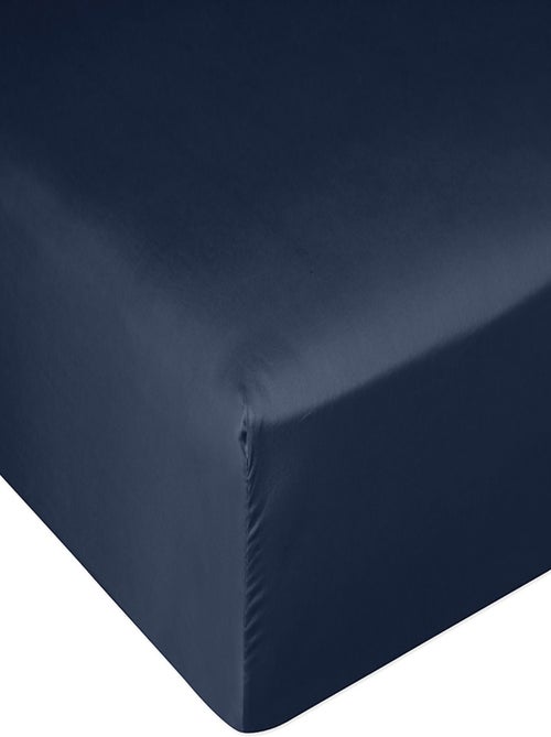 Drap housse 100 % satin de coton désir - Kiabi