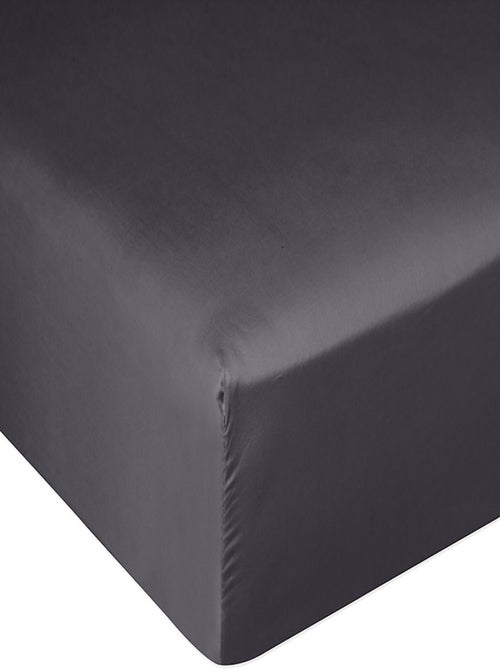 Drap housse 100 % satin de coton désir - Kiabi